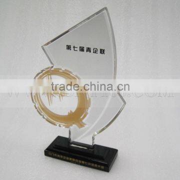 acrylic awards, direction, stamp