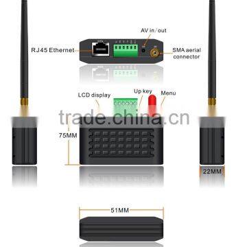 1000mw Mini Tdd-cofdm Long Range Full Duplex Digital Video Transceiver photo-4