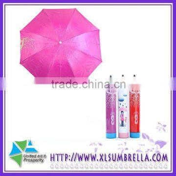 pencil shape 3 fold umbrella