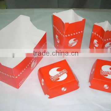 new design food paper box snack box