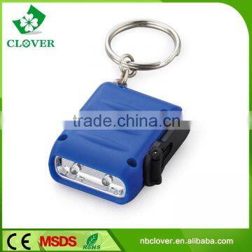 Energy-saving 2 LED Hand Crank Mini Dynamo Torch With Variety Color Flashlight photo-2