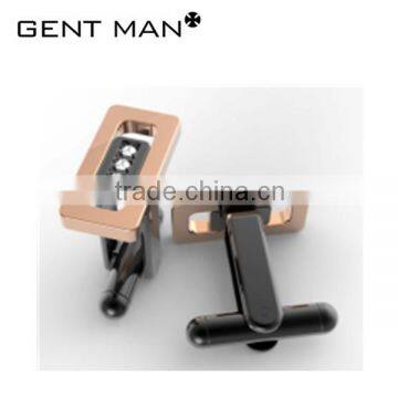 dongguan factory price high end stainless steel metal cufflinks for men