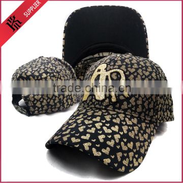 Leopard grain baseball cap 6 panel hat baseball hats for men and women                        
                                                                                Supplier's Choice