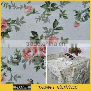 print flower canvas fabric