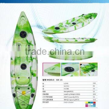 cheapest plastic single fishing kayak