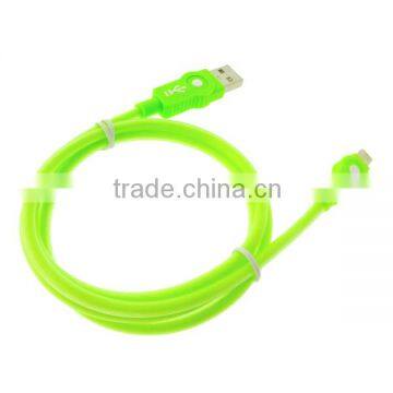 Hot Selling Colorful Micro Braided USB Cable With Aluminum Case for Mobilephone photo-2