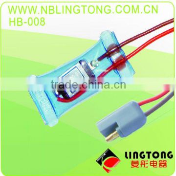 HB-001 With injection molding outlet Plastic sealed type thermostats