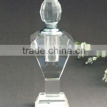 Glass Crystal Decorative Attar Bottle For Wedding Gift PBM007