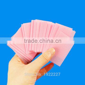 100Pcs/lot 2016 Nail Clean Tool Nail Art Wipes UV Gel Nail Polish Remover Cleaner Wipe Cotton Lint