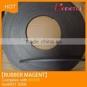 Hot sale flexible self-adhesive covered rubber magnet strip buy from China