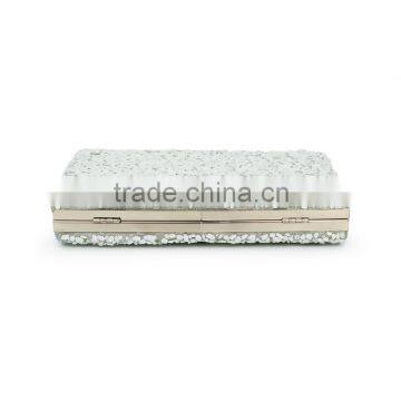 Czech Drill Crystal Gold and Handbags Pakistan Stone Purse (C499) photo-3