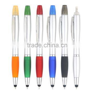 2016 3 In 1 Multifunction Tool Mini Screw Drivers Twist Action Ball Point Pen With Custom Logo