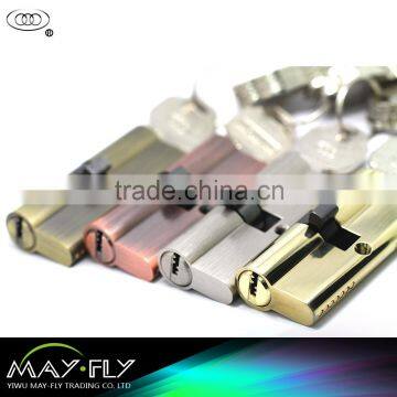 cylinder, lock cylinder,TRI-CIRCLE Door lock brass lock cylinder