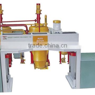 AUTOMATIC BATCH MIXING FOAMING MACHINE