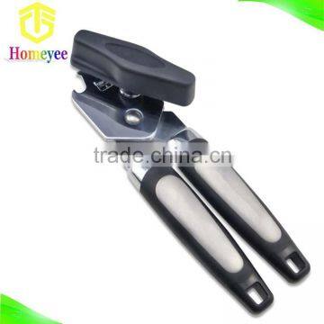 Stainless steel safety can opener