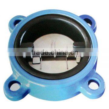 Rubber Lined Double Disc Swing Check Valve