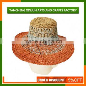 Beautiful Beach Baraid Paper Wide Straw Hat photo-4