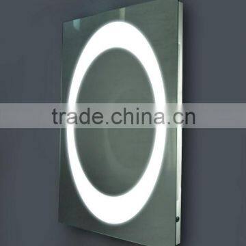 Luxury design hotel bathroom fluorescent mirror