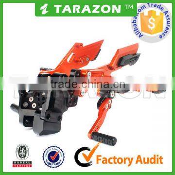 KTM Duke 200 rear sets from Tarazon in China