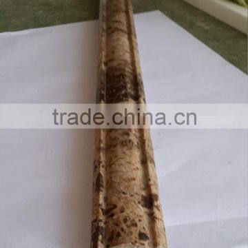 BROWN marble stone chair rail moulding