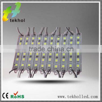 5050 chip 6 LED waterproof led module for sign box