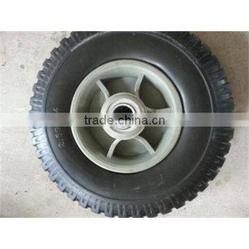 small solid pu foam filled rubber wheel