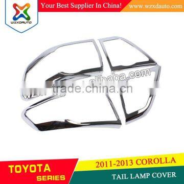 2011-2013 Corolla ABS Chrome Car Tail Lamp Cover