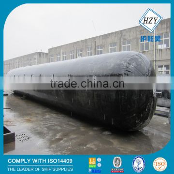 Marine salvage rubber pontoon for ship launching / lifting