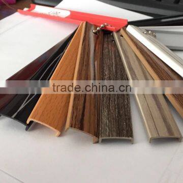 high quality u moulding shaped pvc edgebanding u trim profiles for table