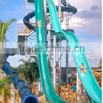 Most exciting Water park motorized linear slide