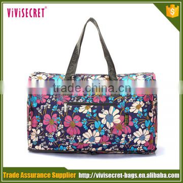 Digital Printing Nylon handbag Custom Waterproof travel hand bag large women tote bag