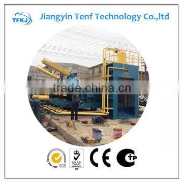 (TF) YDJ-5000 Hydraulic metal scrap baler shear for sale CE