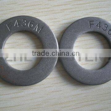 high strength ASTM F436M flat washer with black