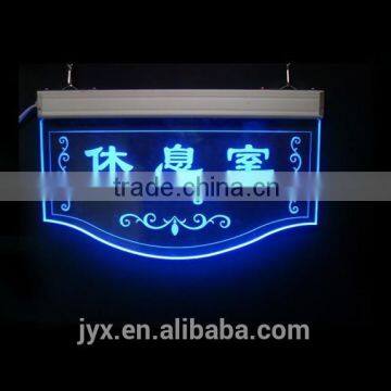 LED acrylic sign/rest room signs