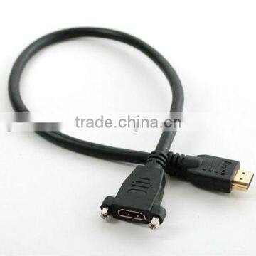 NEW PRODUCT & Panel mount HDMI Cable & 40 cm