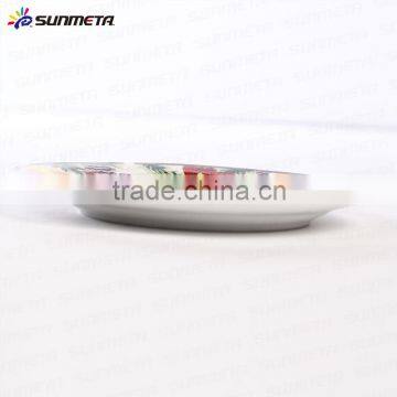 Sunmeta 8" Flower Rim Sublimation Ceramic Plates for Customs Photos in China photo-4
