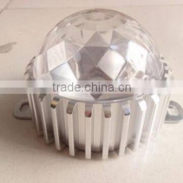 D60/70/80/100 12chip 5050 Led Full Color Led Pixel Piont Light Source Milky Round Shell photo-5