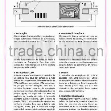 Special LED Emergency Exit Light Customized for South America photo-6