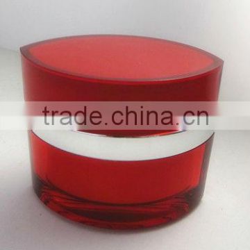 acrylic jar for cosmetic package with PMMA meterial