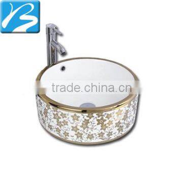 Fashion designer Mid East washing machine above counter basins
