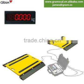 PRX-3T Axle Scale Type Pad Weighing Scale