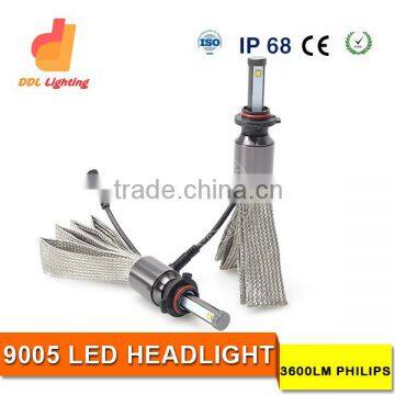 Best sell 9005 led car headlight kit 24W H4 H11 H1 H7 for car