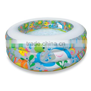 inflatable deep pool for swimming/ inflatable baby slide for pool