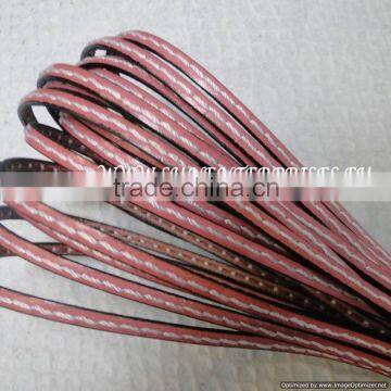 Real Nappa Leather Cords -Mignon 5 mm BrownMignon 5 mm Pink