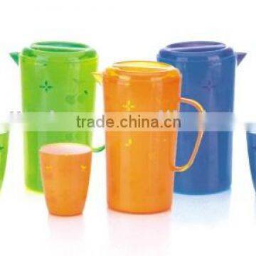 .plastic jug,plastic pitcher, jug set