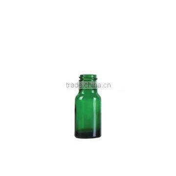 green glass bottle