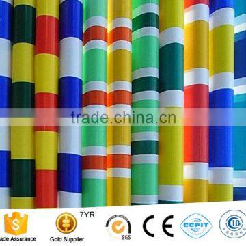 stripe PE tarpaulin,coated fabric or laminated fabric high quality PE waterprool