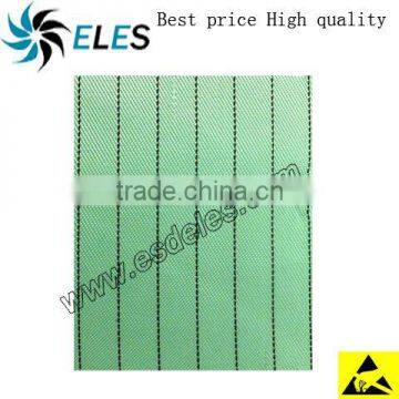 Class 1000 Polyester Cleanroom ESD Fabric with Conductive Carbon