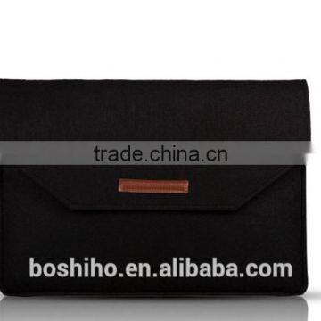 Custom Eco-friendly Felt Sleeve Carrying Bag Ultrabook Laptop Bag for Apple Macbook Pro photo-3
