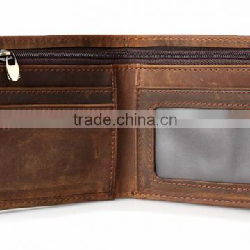 Factory Sale man leather wallet